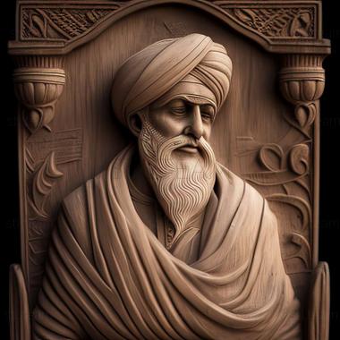 3D model Guru Nanak (STL)